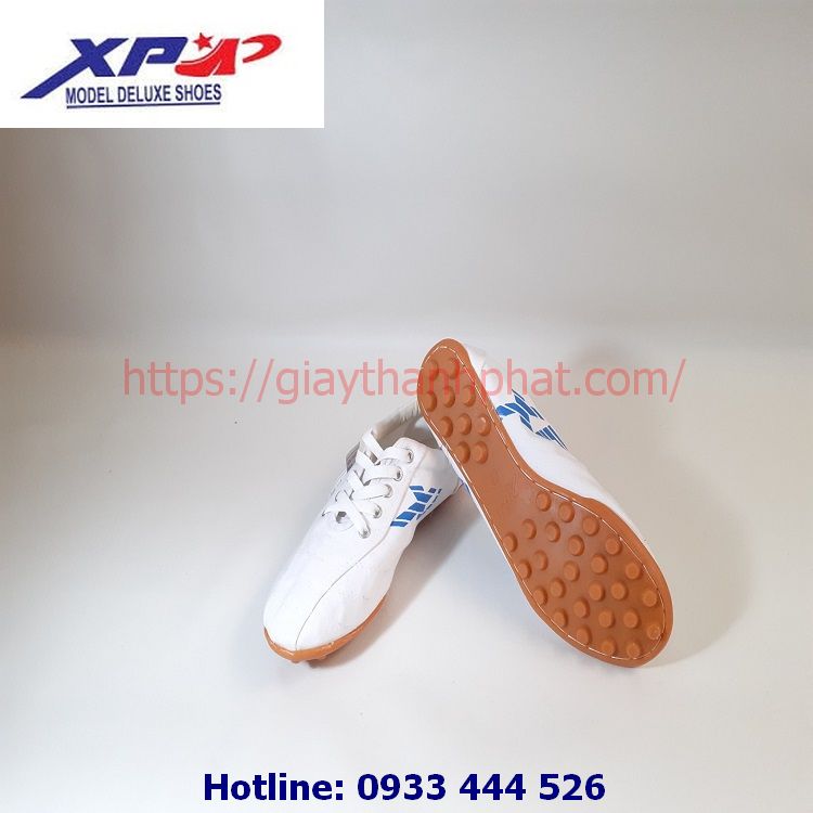 Giày vải đá bóng XP TP05 màu trắng